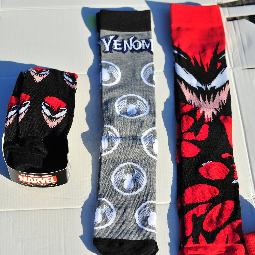 1 pair Polo Premium x MARVEL Colorful Tall Socks Female Male Neuter Blue Gray